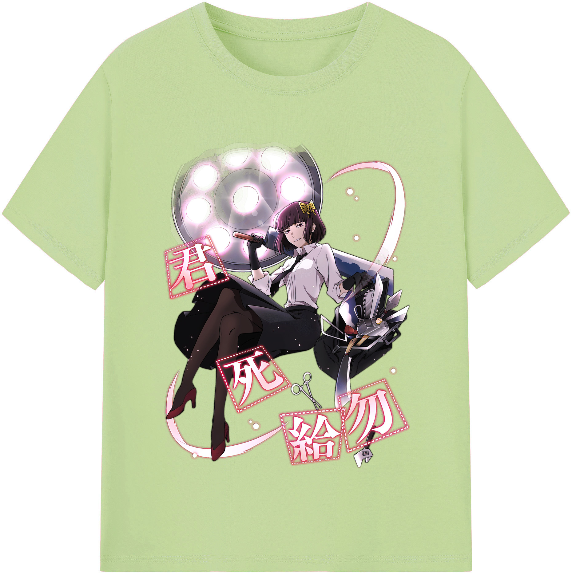 （画像用） 文豪ストレイドッグス Bungo Stray Dogs 綿100％半袖Tシャツ（フロントプリント）